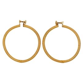 Orecchini a clip vintage Chanel Coco Mark