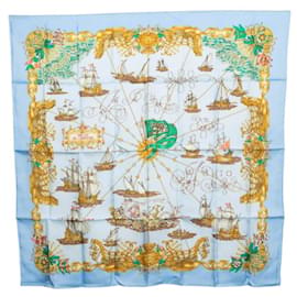 Hermès Foulard Hermes Carre 90 VOILES DE LUMIERE