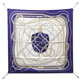 Foulard in seta Hermes Reaction in Chaines - Hermès