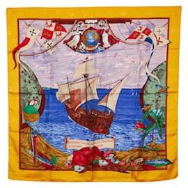 Hermes Carre 90 Foulard Christophe Colomb - Hermès