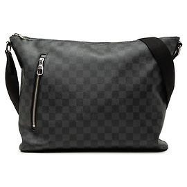 Borsa a tracolla Louis Vuitton Damier Graphite Mick MM