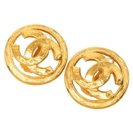 Orecchini a clip Chanel Vintage Coco Mark
