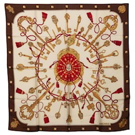 Hermes Carre 90 LES CLES Foulard Quadrato - Hermès