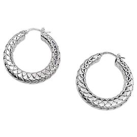 Pendientes redondos Intrecciato Bottega Veneta