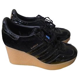 Sneakers Gucci x Adidas Gazelle Wedge Black