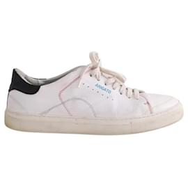 Baskets Axel Arigato en cuir blanc homme