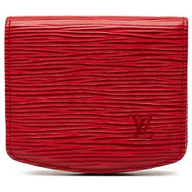Monedero Louis Vuitton Epi Rojo