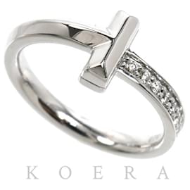 Anillo Tiffany & Co. T One Narrow en oro blanco 18K y diamantes