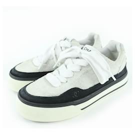 Zapatillas de piel ante Chanel COCO Mark