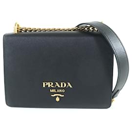 Prada 1BD133 Schultertasche aus Saffiano-Leder