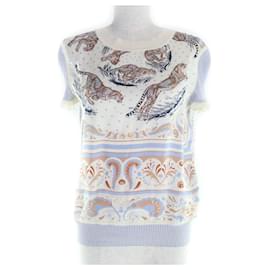 Top de seda Hermès 40