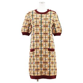 Gucci GG Supreme 100% Wool Kleid