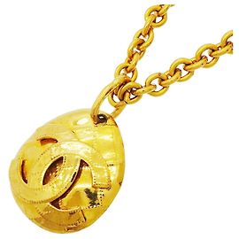 Chanel vergoldete Halskette