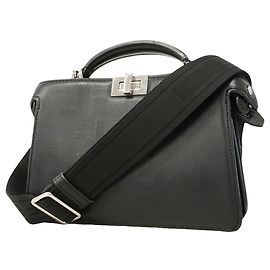 Borsa a mano in pelle Fendi I.C.U.X. Cross