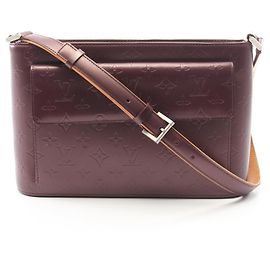 Borsa a tracolla Louis Vuitton Alston Monogram Mat Violet