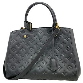 Louis Vuitton Monogram Empreinte Montaigne MM Handtasche