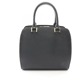 Borsa Louis Vuitton Pont Neuf Epi Noir