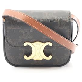 Borsa a tracolla Celine Mini Claude Triomphe - Céline