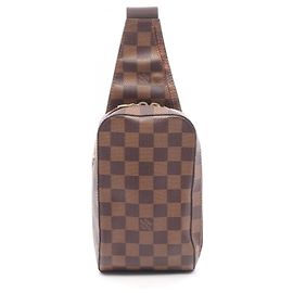 Borsello da vita Louis Vuitton Geronimos Damier Ebene