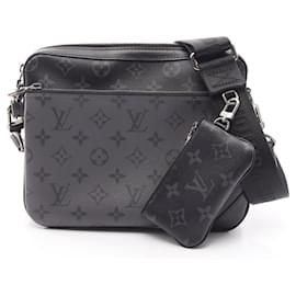 Borsa a tracolla Louis Vuitton Trio Messenger Monogram Eclipse