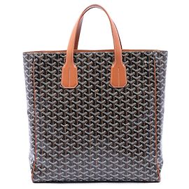 Goyard Black Goyardine Voltaire III