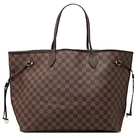 Louis Vuitton Brown Damier Ebene Neverfull GM