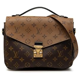 Louis Vuitton Brown Monogram Reverse Pochette Metis