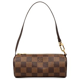 Louis Vuitton Brown Damier Ebene Papillon Pochette