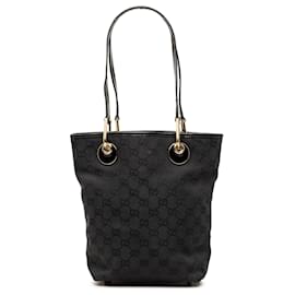 Tote Gucci Black GG Canvas Eclipse