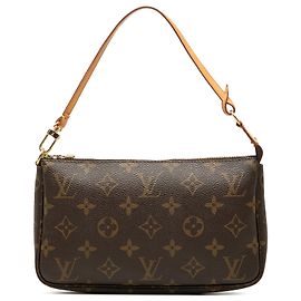 Louis Vuitton Brown Monogram Pochette Accessoires