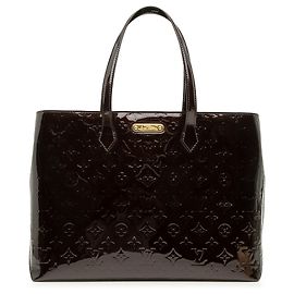 Louis Vuitton Purple Monogram Vernis Wilshire MM