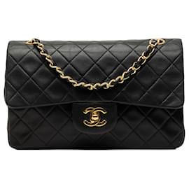 Chanel Black Small Classic Lambskin Double Flap