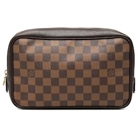 Louis Vuitton Brown Damier Ebene Trousse Toilette 25
