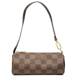 Louis Vuitton Brown Damier Ebene Papillon Pochette