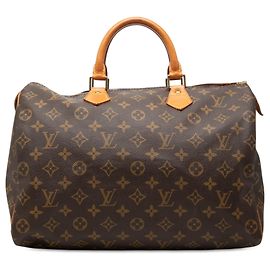 Louis Vuitton Brown Monogram Speedy 35