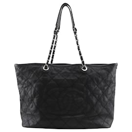Bolso Shopping Daily Chanel Medium Quilted Caviar Negro