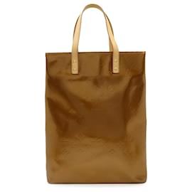 Louis Vuitton Brown Monogram Vernis Reade MM