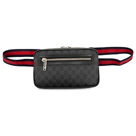 Borsa cintura Gucci Black GG Supreme Web
