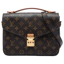 Louis Vuitton Brown Monogram Pochette Metis