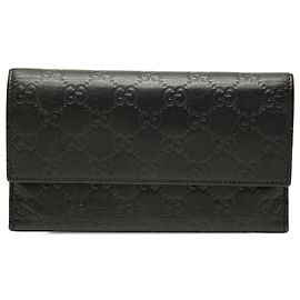 Cartera larga Gucci Black Guccissima
