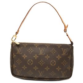 Louis Vuitton Brown Monogram Pochette Accessoires