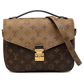 Louis Vuitton Brown Monogram Reverse Pochette Metis