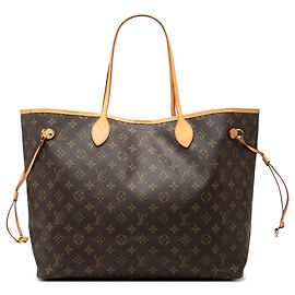 Louis Vuitton Brown Monogram Neverfull GM