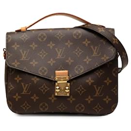 Louis Vuitton Brown Monogram Pochette Metis