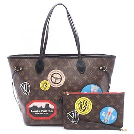 Louis Vuitton Neverfull MM My LV World Tour Tote Bag