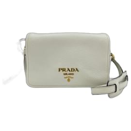 Borsa a tracolla Prada PRADA in bianco