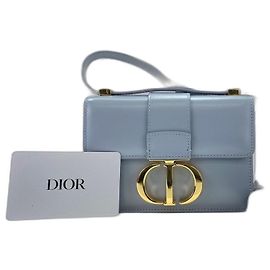 Borsa a tracolla Christian Dior 30 Montaigne - Blue