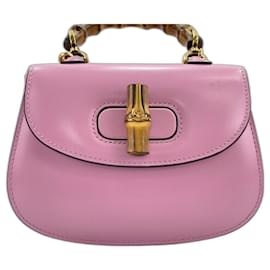 Borsa Gucci Bamboo in rosa