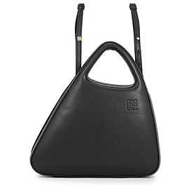 Borsa Loewe Architect A in vitello nero
