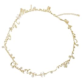 Collana di strass Chanel I LOVE COCO